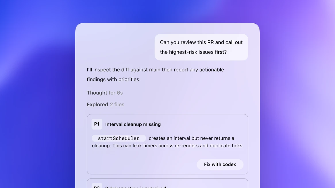 Codex review